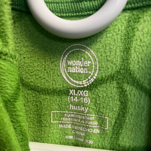 Dinosaur Youth XL Onesie, Zip up the front, footless pajamas - Picture 3 of 4